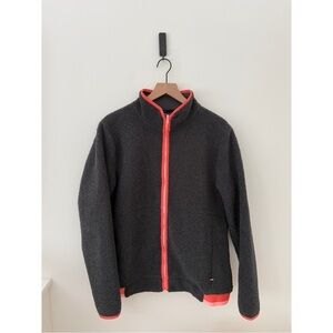 Under Armour Women's Gold Sherpa Jacket Light Weight Loose Fit Size XL